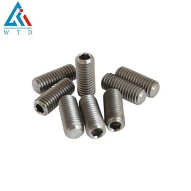 チタン穴付き止めねじ